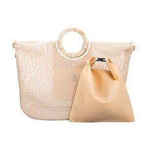 Beis beach bag in beige